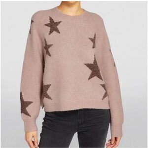 All Saints metalic star knit sweater